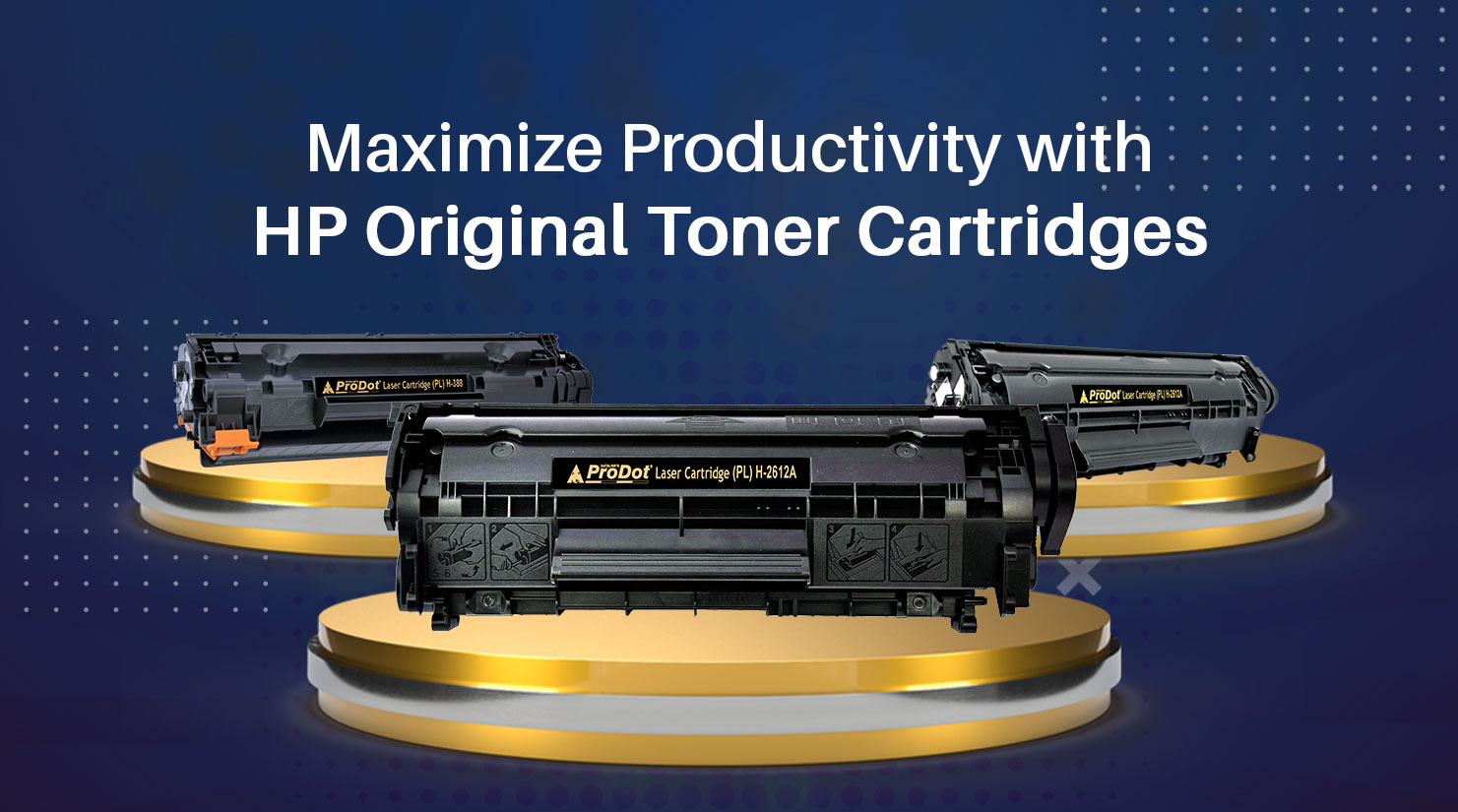 maximize productivity with hp original toner cartridges